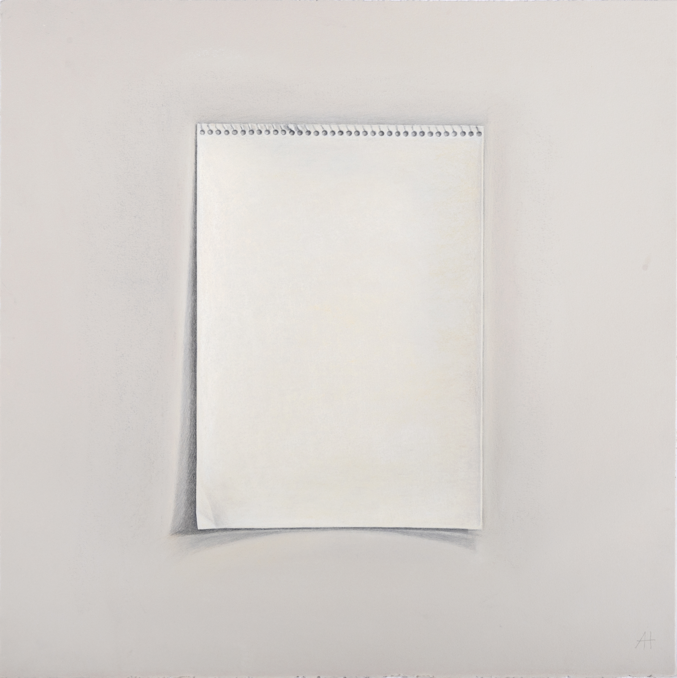 2 Papel Croquis. 2021. Lápiz sobre papel gris. 50 x 50 cm