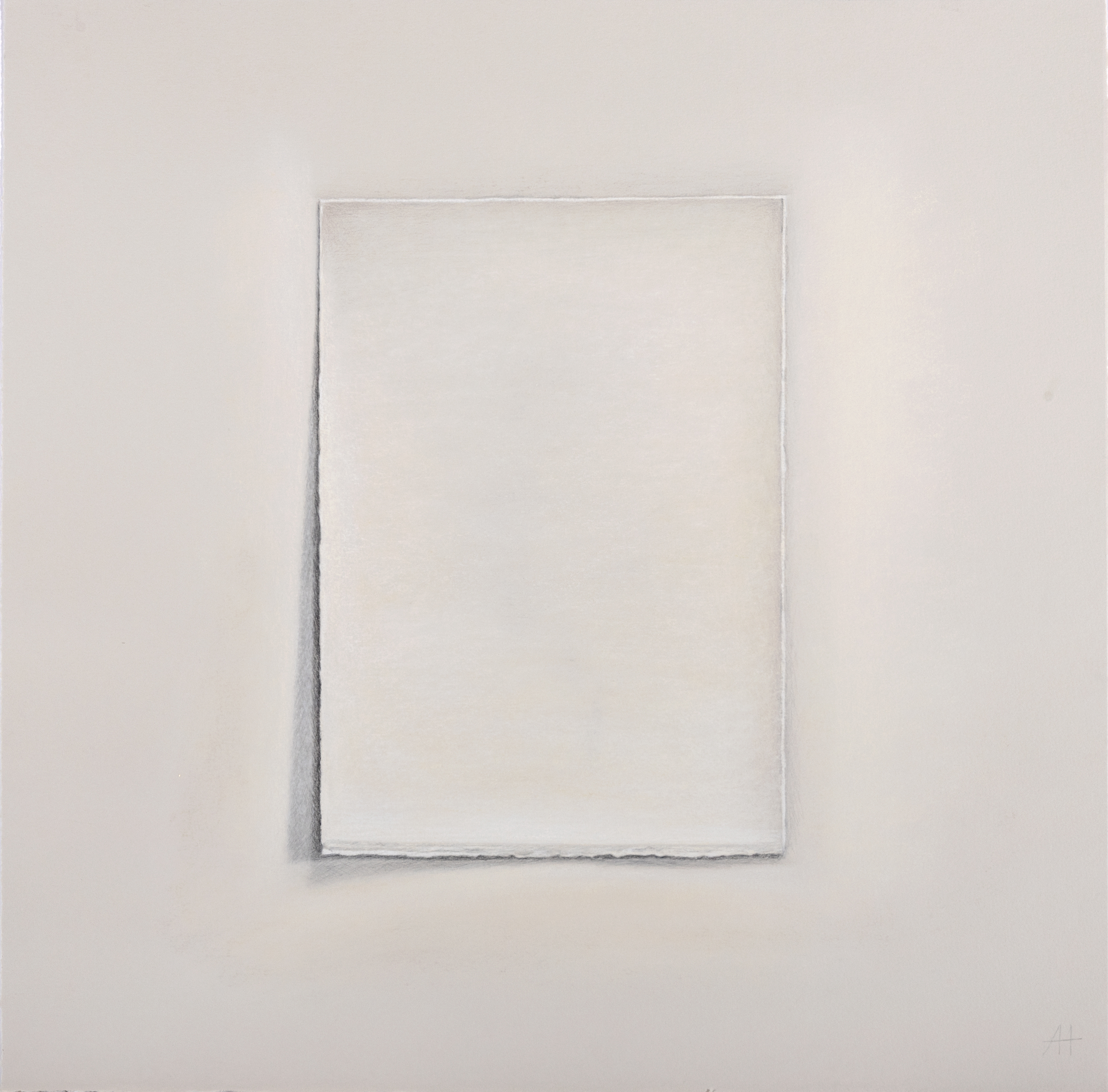 3 Papel Édition gris. 2021. Lápiz sobre papel gris. 50 x 50 cm