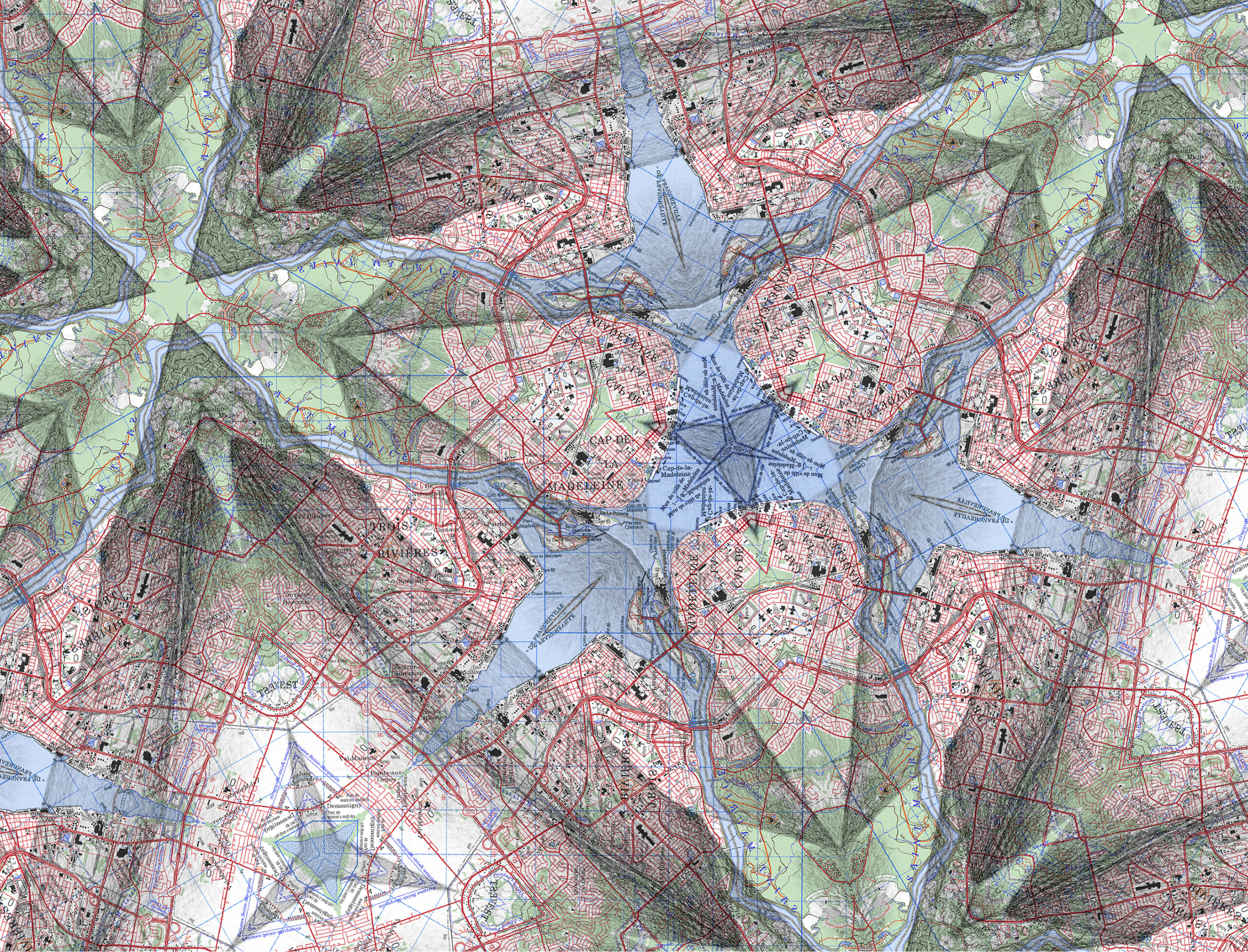 6 Kaleidoscopia Trois-Rivières Canadá. Detalle