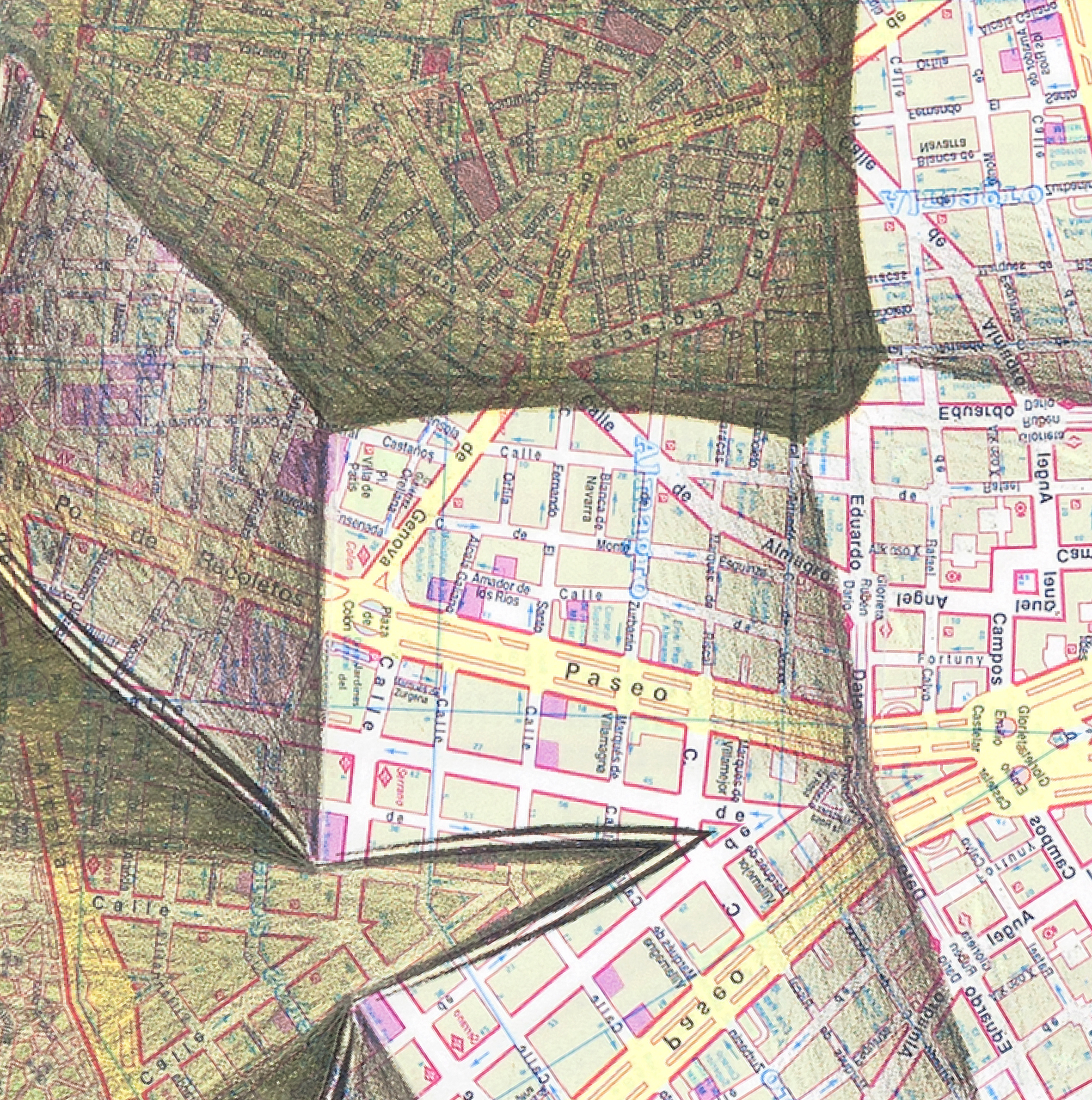 7 Kaleidoscopia Madrid desplegado. Detalle